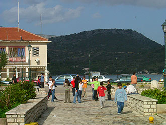 vathy town square