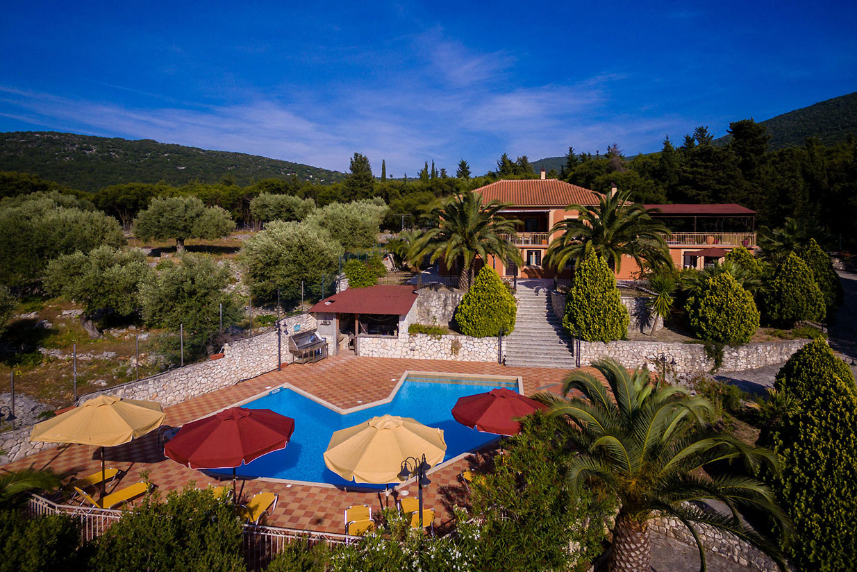 Villa on ithaca greece